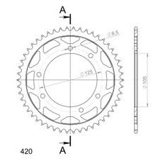 AIZMUGURĒJAIS ZOBRATS SUPERSPROX RFE-1131:50-BLK MELNS/PELĒKS 50T, 420