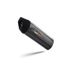 BOLT-ON SILENCER GPR FURORE ATV.17.FUPO MATTE BLACK INCLUDING REMOVABLE DB KILLER