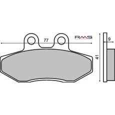 BREMŽU UZLIKAS RMS 225102720 ORGANISKS