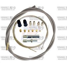 UNIVERSĀLS GĀZES TROSĪŠU KOMPL. VENHILL U01-4-100-GY 6MM OUTER (1.35M) PELĒKS