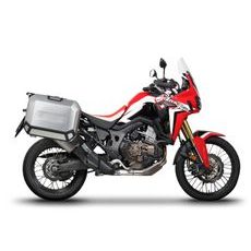 Complete set of 36L / 47L SHAD TERRA aluminum side cases, including mounting kit SHAD HONDA CRF 1000 Africa Twin