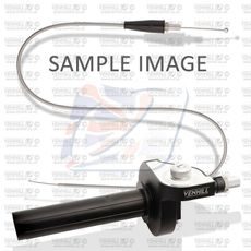 TWISTGRIP PĀRVĒRŠANA 600A VENHILL S01-4-045/9-GY FEATHERLIGHT PELĒKS