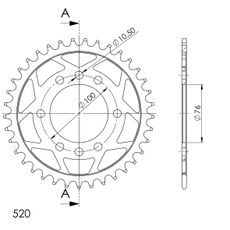 AIZMUGURĒJAIS ZOBRATS SUPERSPROX RFE-1825:37-BLK MELNS/PELĒKS 37T, 520