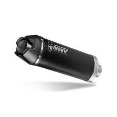 PILNA IZPLŪDES SISTĒMA 3X1 MIVV AK-1 Y.078.LZK BLACK WITH CARBON CAP