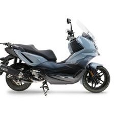 SLIP-ON EXHAUST GPR FURORE-X SCOOTER SYM.9.CAT.FXSC MATTE BLACK INCLUDING SILENCER APPROVED FOR NOISE,DB KILLER AND CATALYST COMPLIANT FOR INSPECTION