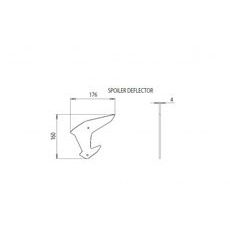 SĀNU SPOILERI PUIG DOWNFORCE 20832R SARKANS