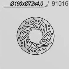 BREMŽU DISKS NG 91016