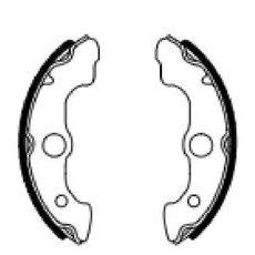 BREMŽU LOKI FERODO 225129226