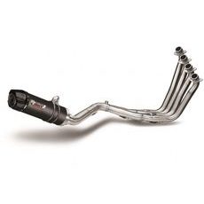 PILNA IZPLŪDES SISTĒMA 4X2X1 MIVV GP H.055.L2SC CARBON WITH CARBON CAP