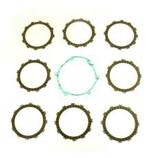 FRICTION PLATES KIT WITH CLUTCH COVER GASKET ATHENA P40230064