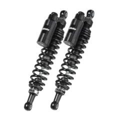 DUBULTIE AMORTIZATORI BITUBO WMT4 ADJUSTABLE: SPRING PRELOAD, REBOUND, COMPRESSION, PIGGYBACK TANK (STD -10MM) DARK EDITION