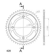 AIZMUGURĒJAIS ZOBRATS SUPERSPROX RFE-998:48-BLK MELNS/PELĒKS 48T, 428