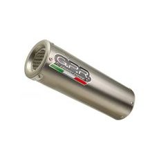 SLIP-ON EXHAUST GPR M3 K.78.M3.TN BRUSHED TITANIUM INCLUDING REMOVABLE DB KILLER AND LINK PIPE