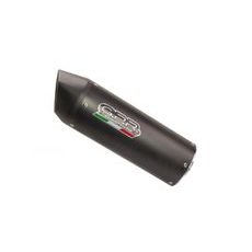 SLIP-ON EXHAUST GPR FURORE SCOM.197.FUNE MATTE BLACK INCLUDING REMOVABLE DB KILLER AND LINK PIPE