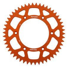 REAR ALU SPROCKET SUPERSPROX RAL-990:50-ORG ORANŽS 50T, 520