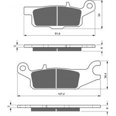 BREMŽU UZLIKAS GOLDFREN 252 K5