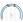 Aizm. bremžu šļaukas kompl. Venhill POWERHOSEPLUS KAW-3004R-TB (2 šļaukas komplektā) Translucent blue hoses, chromed fittings