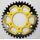 Aizmugurējais zobrats SUPERSPROX STEALTH RST-7096:38-GLD zelta 38T, 530