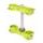 Triple clamp X-TRIG ROCS TECH 40405007 Neon 21.5mm