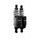 Dubultie amortizatori BITUBO WMT0 adjustable: spring preload, rebound, compression, Piggyback tank CHROME EDITION