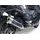 Slip-on exhaust GPR FURORE-X SCOOTER VO.5.CAT.FXSC Matte Black including silencer approved for noise,db killer and catalyst compliant for inspection