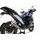 Slip-on exhaust GPR GP-REVO TITANIUM BM.109.GPRTIT Brushed Titanium including removable db killer and link pipe