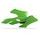 Radiatora plastmasa POLISPORT 8419200002 (pāris) green