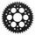 Rear sprocket SUPERSPROX STEALTH RST-737:42-BLK melns/pelēks 42T, 520