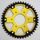 Aizmugurējais zobrats SUPERSPROX STEALTH RST-7098:45-GLD zelta 45T, 530