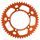 Rear ALU sprocket SUPERSPROX RAL-4:48-ORG oranžs 48T, 420