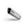 Slip-on exhaust GPR HYPER SONIC E5.BM.107.HYSOTIT Brushed Titanium including removable db killer and link pipe