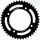 Rear ALU sprocket SUPERSPROX RAL-998:44-BLK melns/pelēks 44T, 428