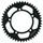 Rear ALU sprocket SUPERSPROX RAL-4:46-BLK melns/pelēks 46T, 420