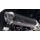 Slip-on exhaust GPR PENTASCOOTER HON.268.CAT.PE Matte Black including removable db killer, link pipe and catalyst