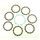 Friction plates kit with clutch cover gasket ATHENA P40230007