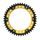 Rear sprocket SUPERSPROX STEALTH RST-2011:45-GLD zelta 45T, 530