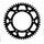 Rear ALU sprocket SUPERSPROX RAL-990:48-BLK melns/pelēks 48T, 520