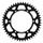 Rear ALU sprocket SUPERSPROX RAL-460:48-BLK melns/pelēks 48T, 520