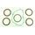 Friction plates kit with clutch cover gasket ATHENA P40230111