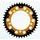 Rear sprocket SUPERSPROX STEALTH RST-1800:42-GLD zelta 42T, 530
