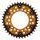 Rear sprocket SUPERSPROX STEALTH RST-745:40-GLD zelta 40T, 525