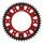 Rear sprocket SUPERSPROX STEALTH RST-210:48-RED sarkans 48T, 520