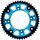 Rear sprocket SUPERSPROX STEALTH RST-998:50-BLU zils 50T, 428