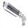 Slip-on exhaust GPR HYPER SONIC BMW.81.HYSOIN Brushed Stainless steel including removable db killer and link pipe