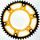 Rear sprocket SUPERSPROX STEALTH RST-8000:49-GLD zelta 49T, 520