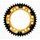 Rear sprocket SUPERSPROX STEALTH RST-1306:44-GLD zelta 44T, 530