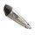 Slip-on exhaust GPR NEW GRAND PRIX EVO TITANIUM E5.Y.212.GPAN.TO Brushed Titanium including removable db killer and link pipe