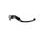 Adjustable folding lever ACCOSSATO aluminium, master cylinder melns/pelēks