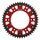 Rear sprocket SUPERSPROX STEALTH RST-8000:48-RED sarkans 48T, 520