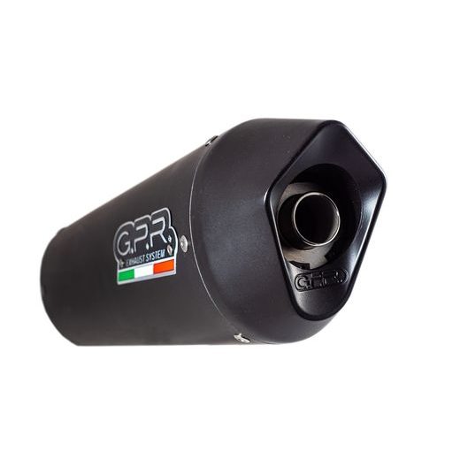 SLIP-ON EXHAUST GPR FURORE S.171.FUNE MATTE BLACK INCLUDING REMOVABLE DB KILLER AND LINK PIPE